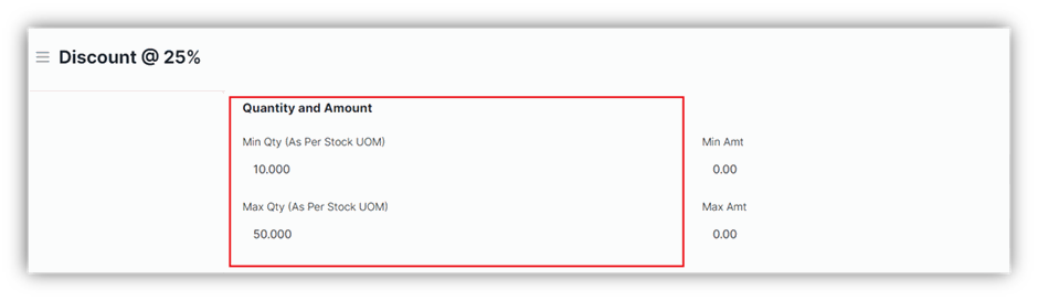 Create Pricing Rules in ERPNext Quantity and amount