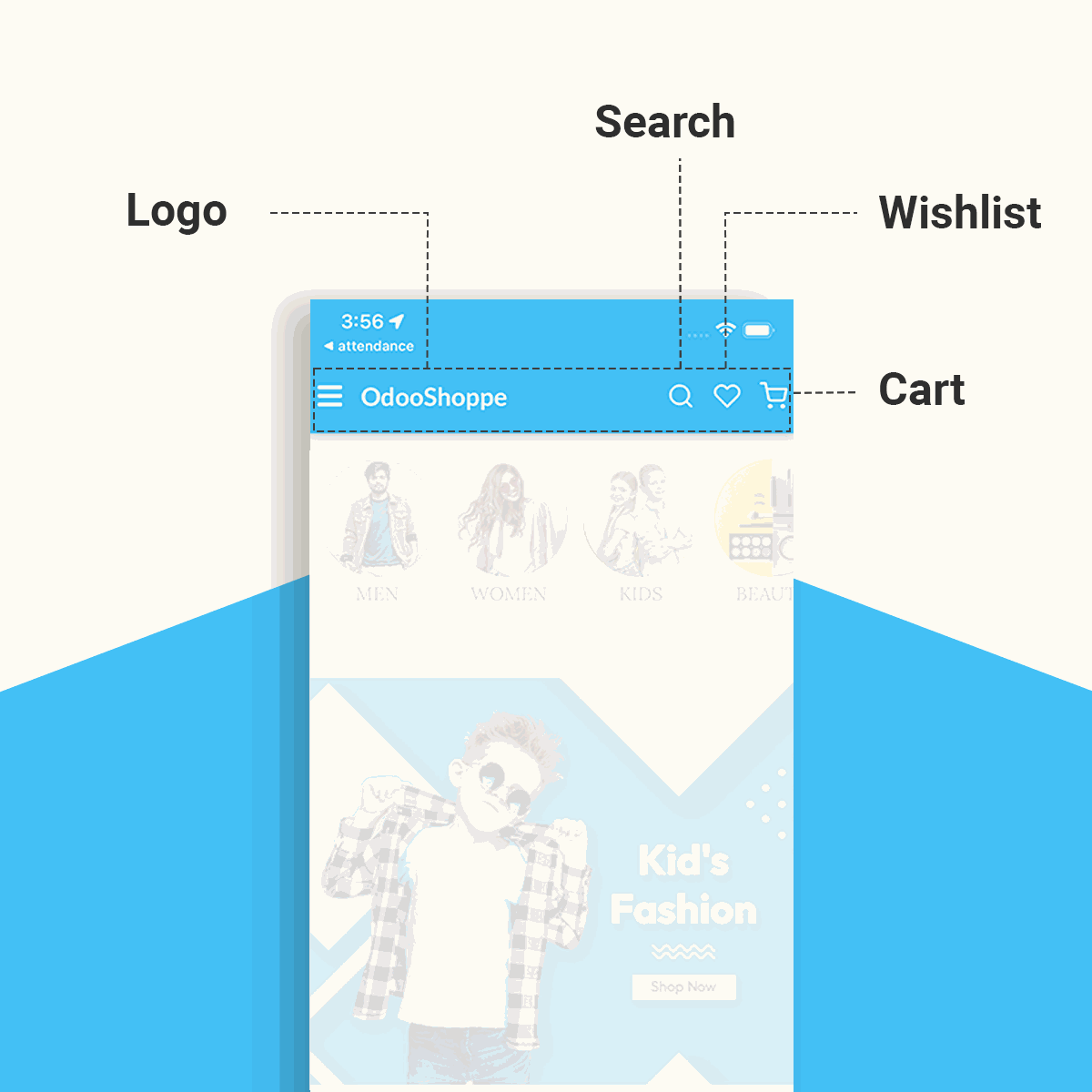 OdooShoppe - Mobile App For Ecommerce Business Features of odooshoppe