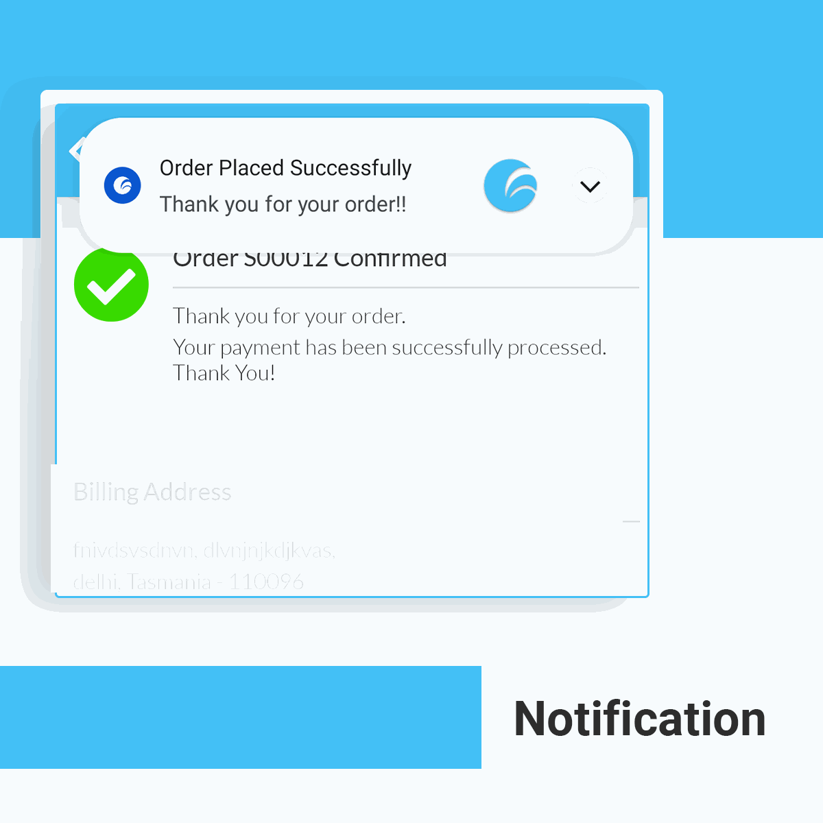 OdooShoppe - Mobile App For Ecommerce Business Notification