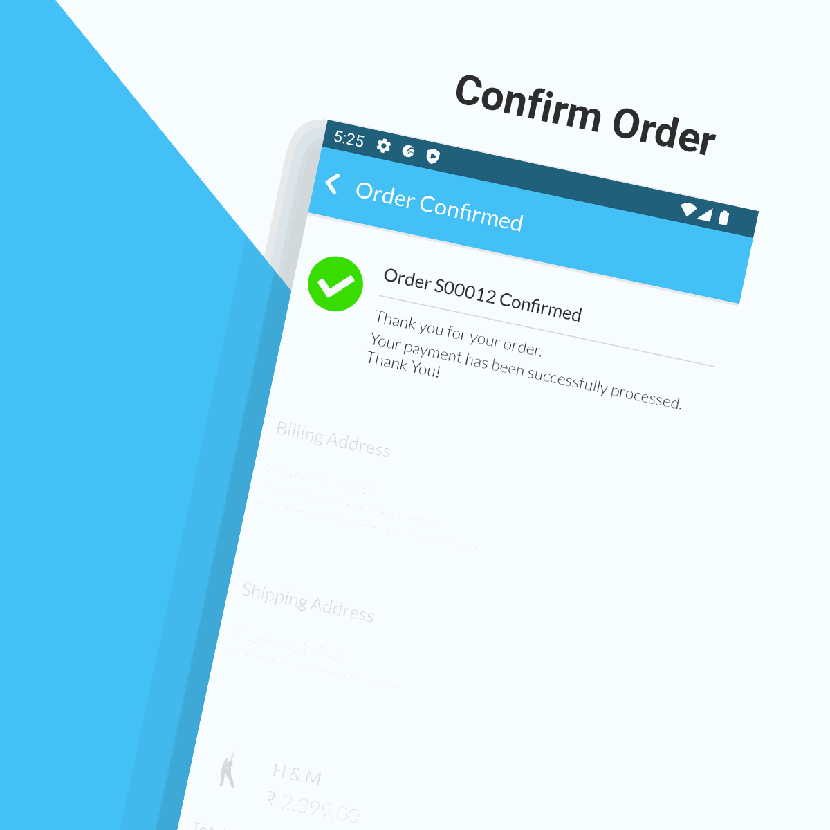 Confirm Order