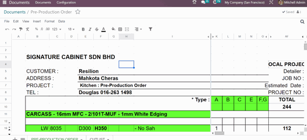 Odoo Spreadsheets What are odoo spreadsheets?