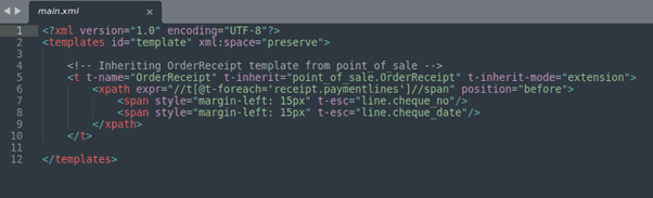 How to Generate or Create Pop-up In Odoo order receipt template