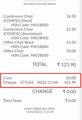 How to Generate or Create Pop-up In Odoo order receipt