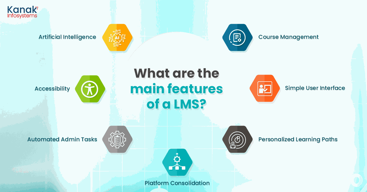 main features of a LMS