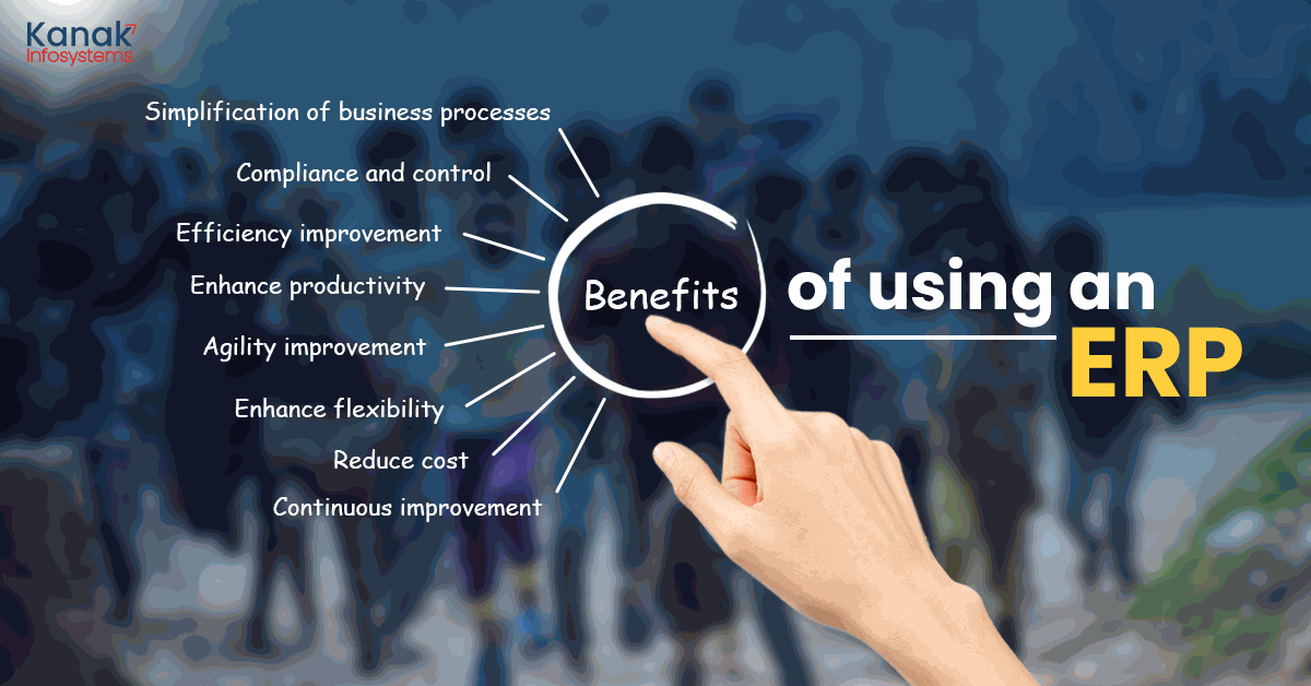 Benefits of using an erp