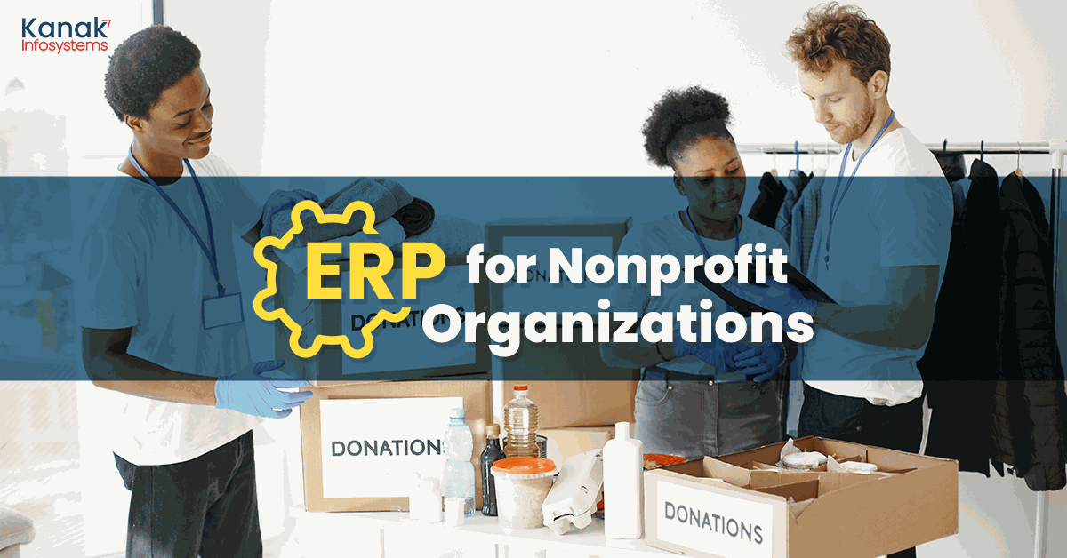 ERP Implementation For Non-Profit Organizations ERP for Non- profit organisations