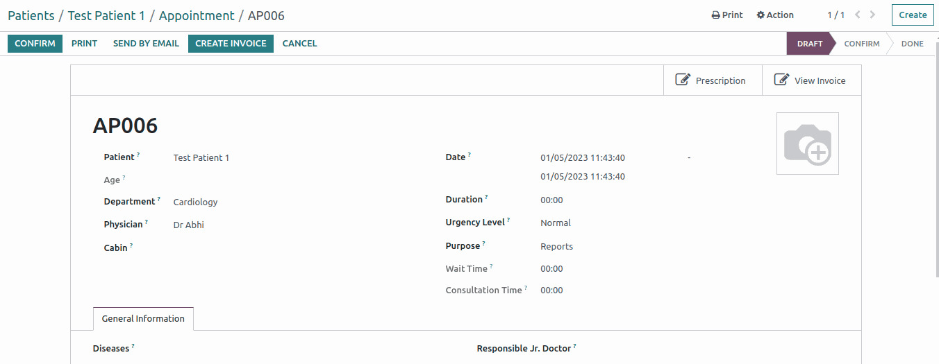 Odoo for Healthcare Management Appointment Scheduling