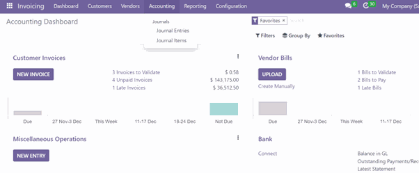 Accounting module