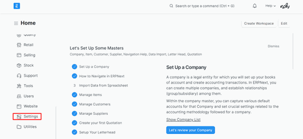How To Set A Workflow In ERPNext Settings