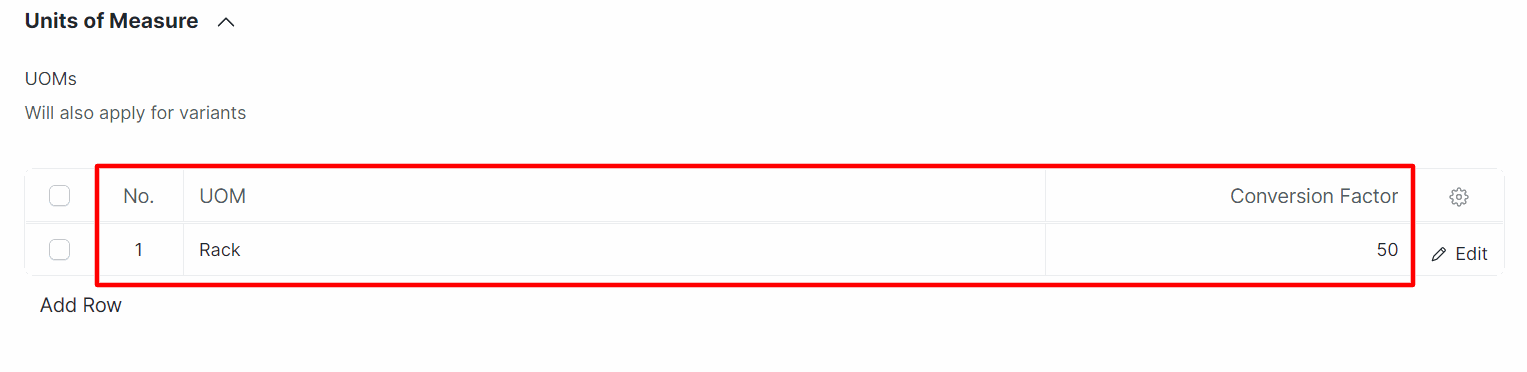 conversion factor