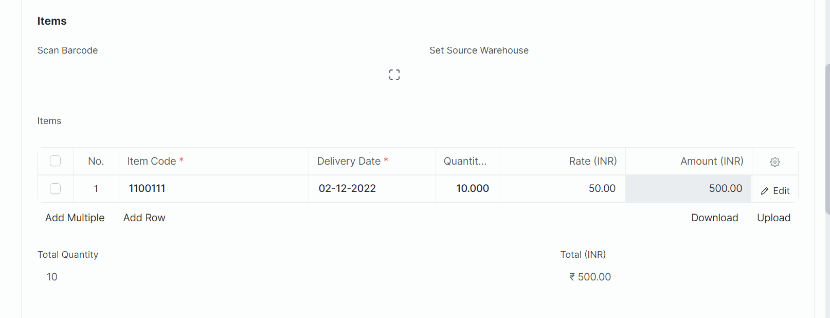 Manage Multiple UoM's For A Product With ERPNext create new sales order