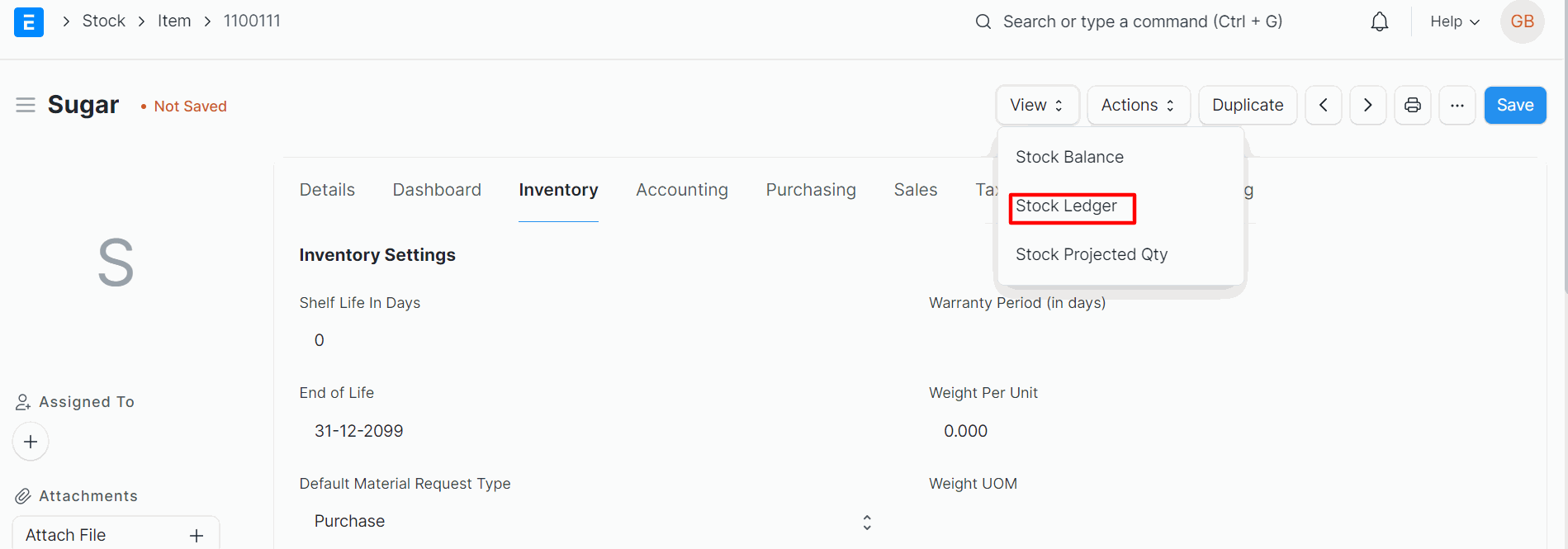 Manage Multiple UoM's For A Product With ERPNext stock ledger