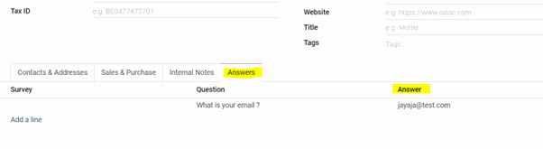 Partner Survey Module In Odoo Overview: Partner Survey Odoo App