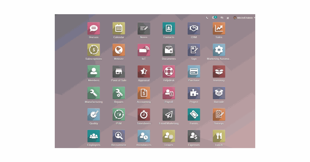 Odoo Navigation: How to Navigate in Odoo 15? Choose your app