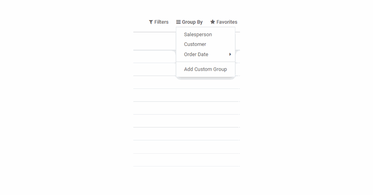 Odoo Navigation: How to Navigate in Odoo 15? group by