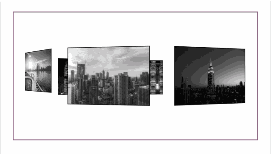 Style Five in the Website Slider Snippet Odoo module, featuring multiple images in screen that rotate one by one Style Five in the Website Slider Snippet Odoo module, featuring multiple images in screen that rotate one by one