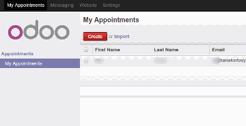 Kanak Calendar Appointment Odoo Module View Appointment - Odoo