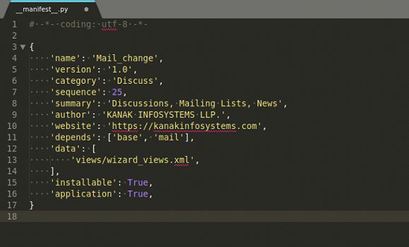 How To Create An Action Button On A List View Inheriting The Default Mail