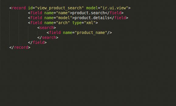 How To Create or Develop a Custom Module in Odoo Search View in Odoo