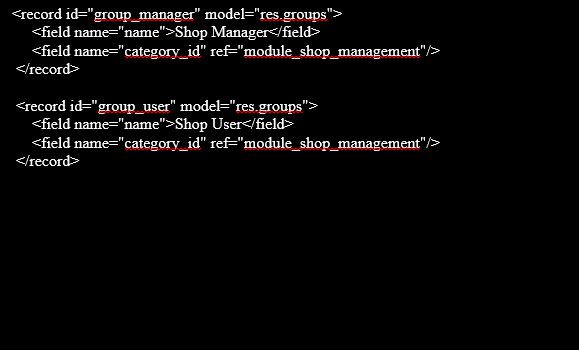 How To Create Access Rights In Custom Module Create an Access Rights