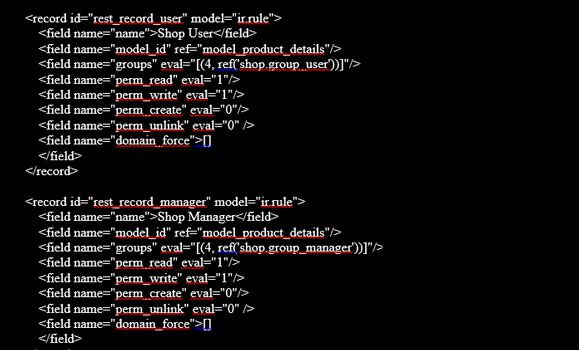 How To Create Access Rights In Custom Module Create an Access Rights