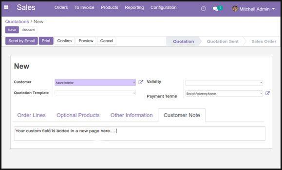 How To Add a New Page Inside a Notebook In Odoo Edit the form view of our custom module