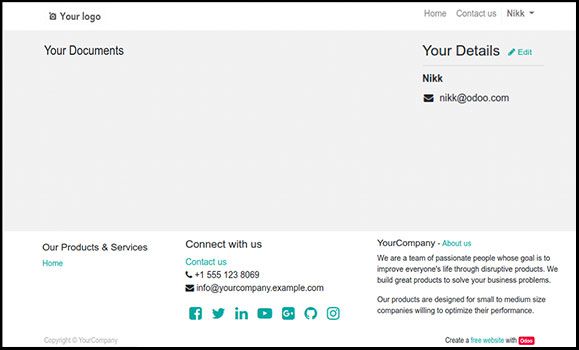 How to Change Home Action in Odoo Through Python For an external user, the custom homepage