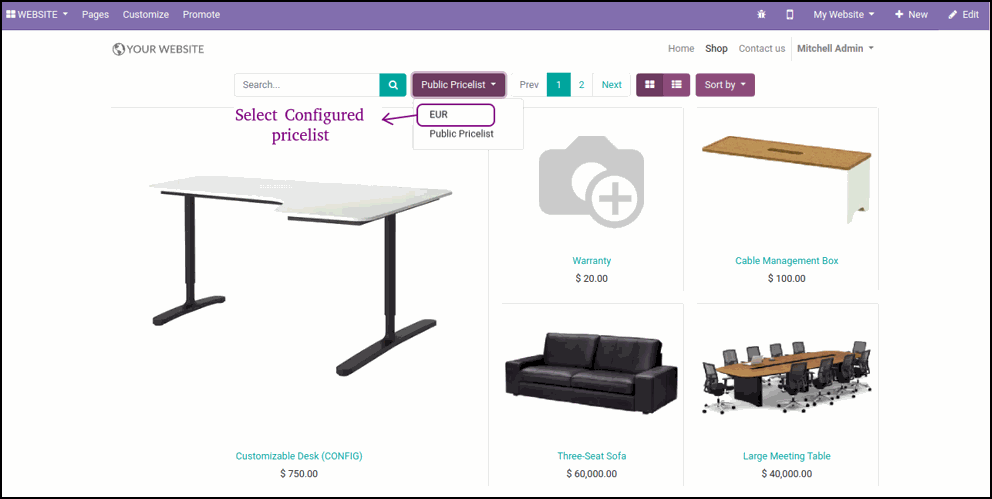 How To Display Discounts and Ribbons on Odoo Website Discount on Website in Odoo