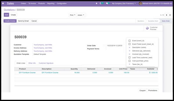 New Expected Features in Odoo 13 Editing option added to the tree view in Odoo