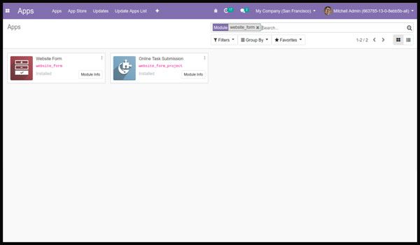 New Expected Features in Odoo 13 Website Form Builder in Odoo