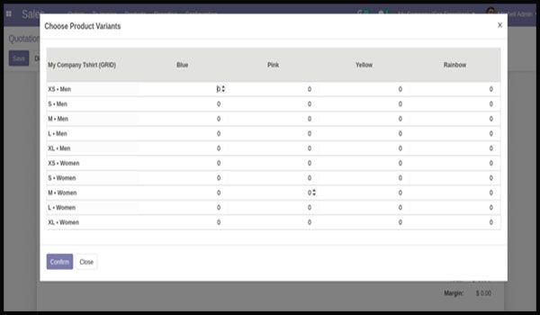 Sale Order Display in Odoo 13