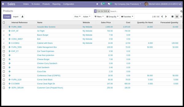 Grouped list views are now editable in Odoo 13