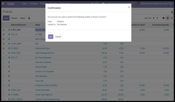 Grouped list views are now editable in Odoo 13