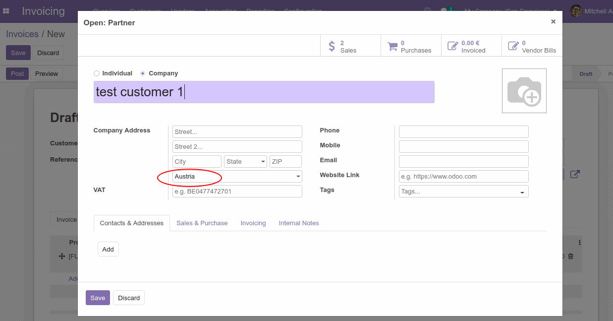Fiscal Positions in Odoo 13 Apply Fiscal Positions in Odoo Accounting