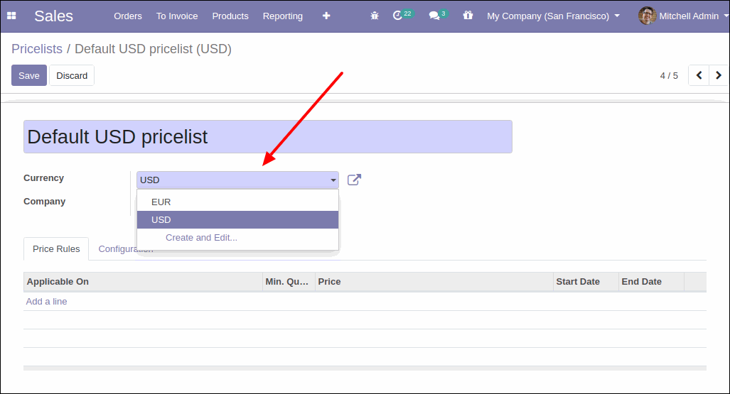 How To Show Geolocation Based Pricelist Configure Odoo Pricelist base on Geolocation