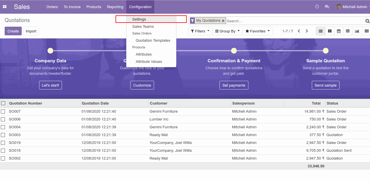 Set up Dropshipping on Odoo