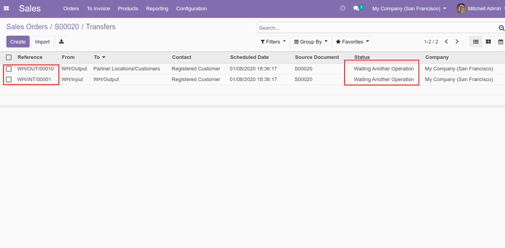 Cross Docking in Odoo Cross Docking Configuration