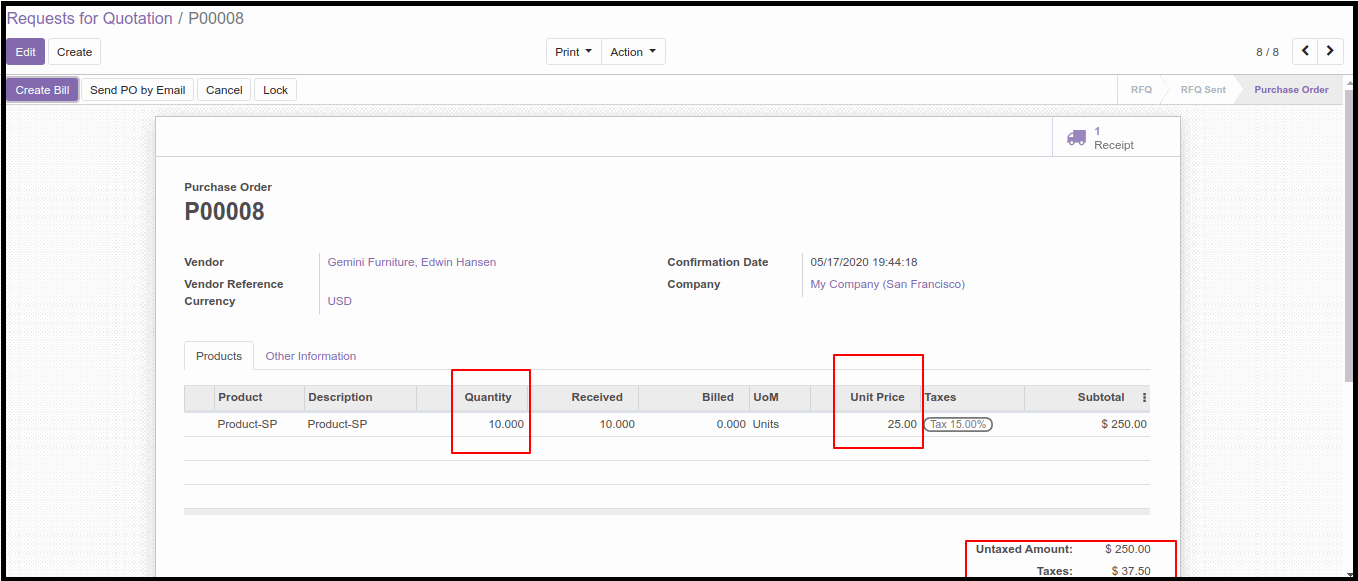 Costing Methods and Inventory Valuation in Odoo13 First Costing Method Option in Odoo: Standard Price