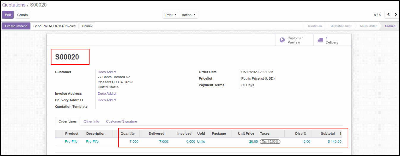 Second Costing Method Option in Odoo: FIFO