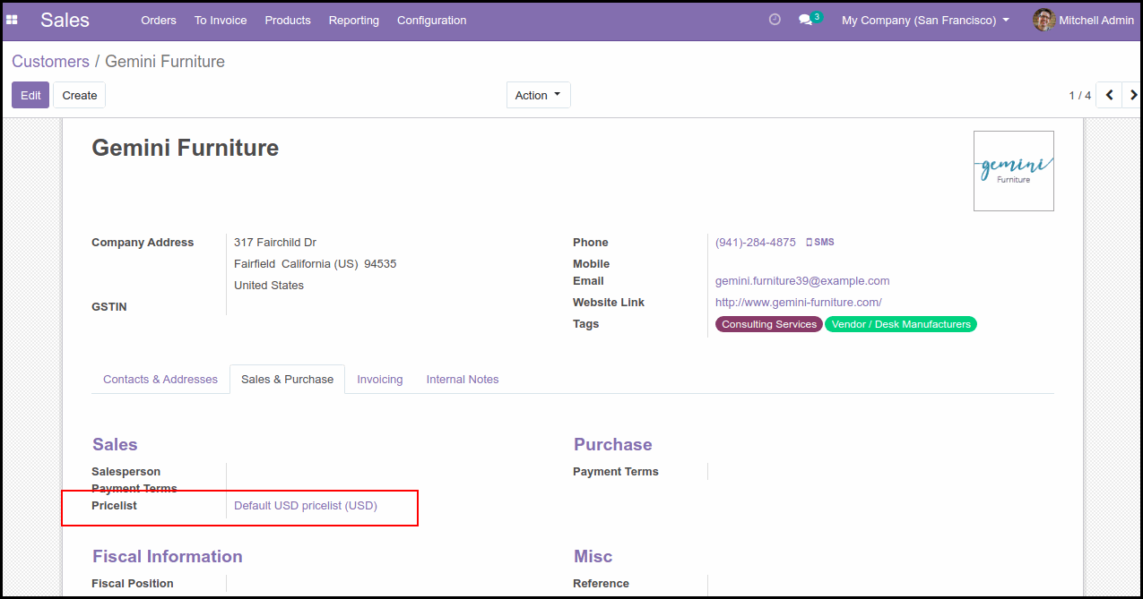 How to Configure Pricelists in Odoo Multiple Price Per Products