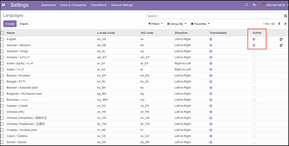 How to Load a Translation in Odoo Add Translation in Odoo Custom Module