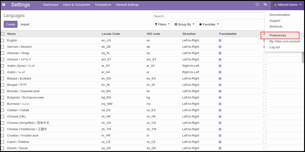 Add Translation in Odoo Custom Module