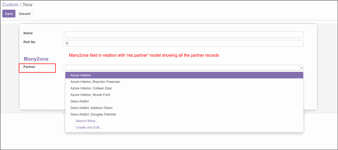 Relational Fields and Widgets In Odoo Many2one Relational Fields in Odoo
