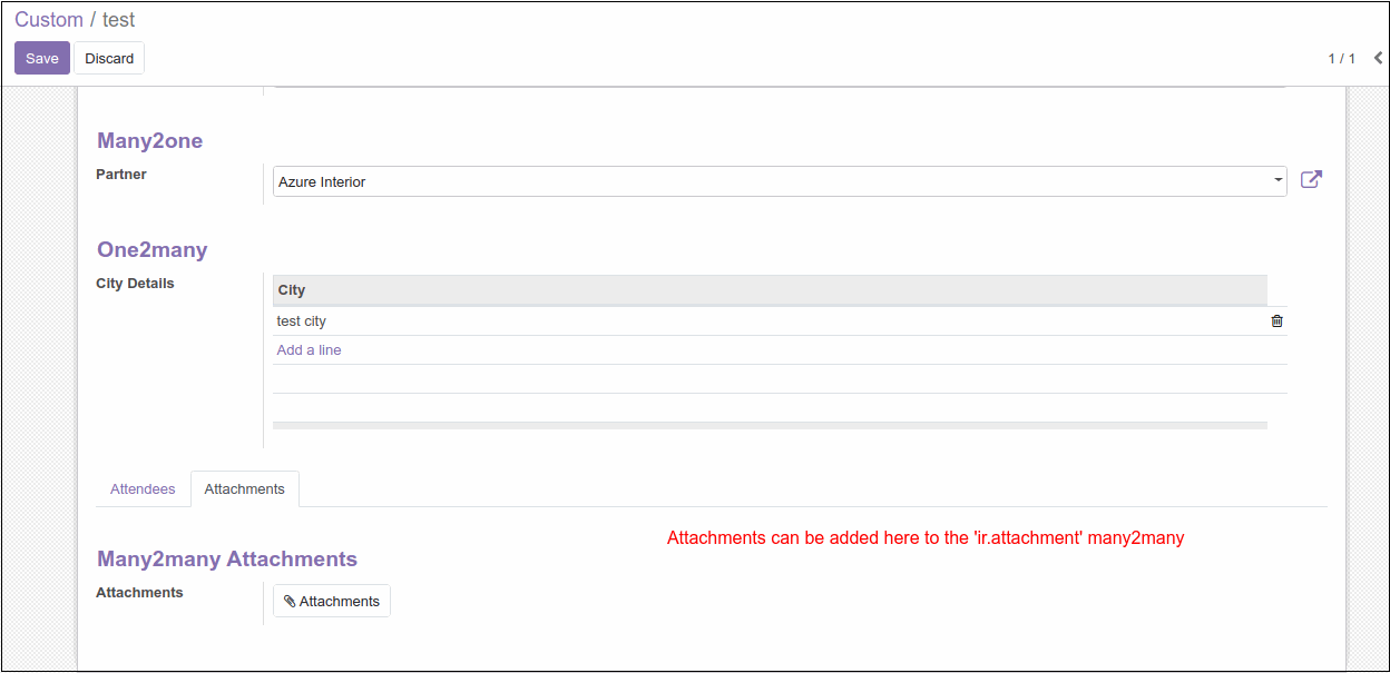 Relational Fields and Widgets In Odoo Many2many Binary Widget in Odoo