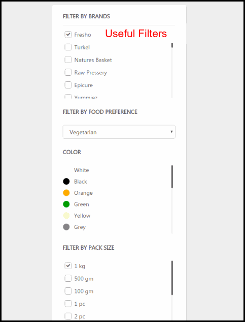 Best Odoo Theme For Grocery Store Odoo Grocery Theme for Ecommerce Store: Product Filter