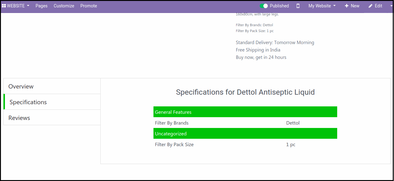 Best Odoo Theme For Grocery Store Odoo Grocery Theme for Ecommerce Store: Detailed Product Description