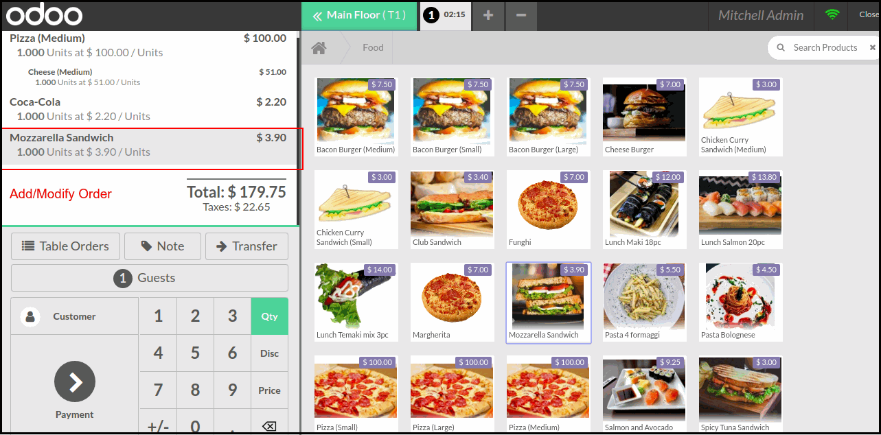 POS Table Order QR Code: Odoo Module User can Modify Their Orders