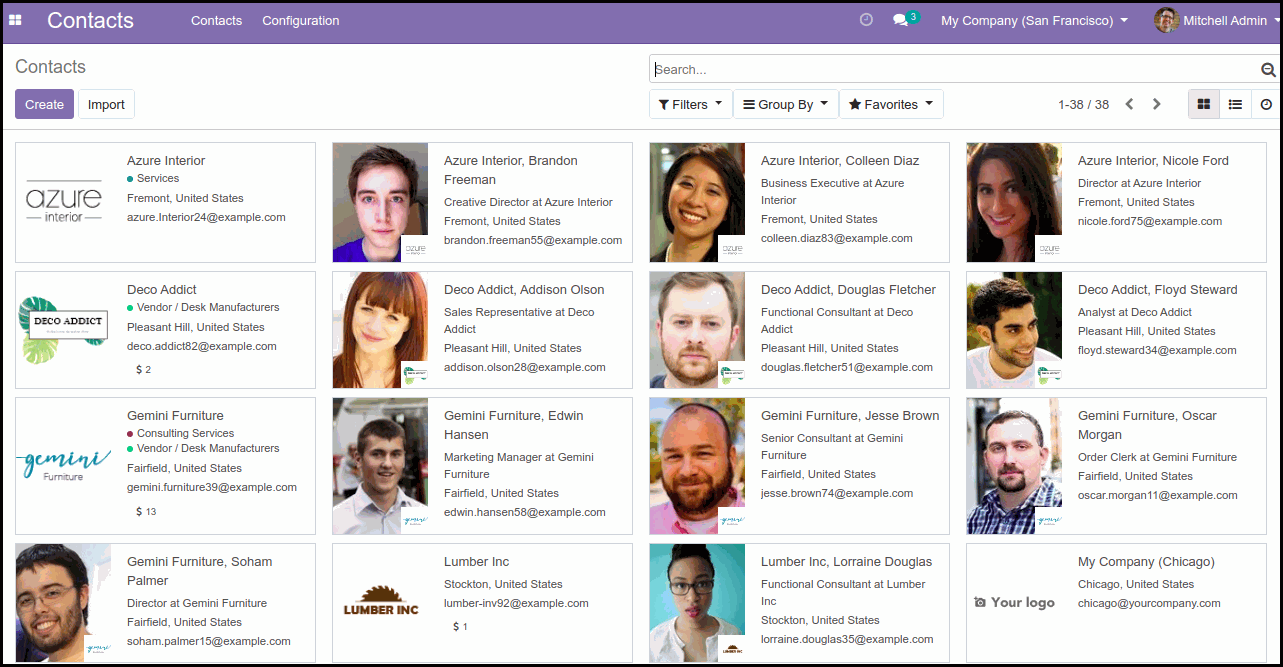 Kanban View in Odoo