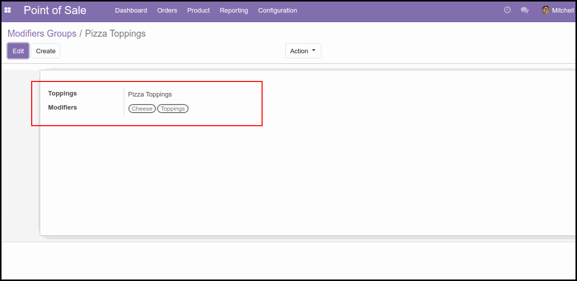 How Odoo POS Pizza Modifiers Module Works