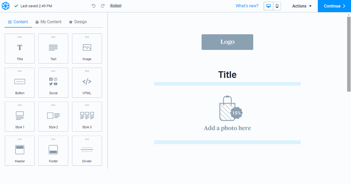 Sendinblue Review – Is It the Best and Affordable Email Marketing Tool? Sendinblue editor